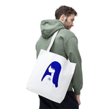 Blue Lucy Tote Bag
