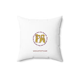 Shell Bell Spun Polyester Square Pillow