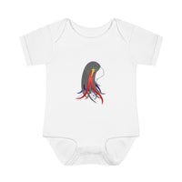 4th of July Lucy Infant Baby Rib Bodysuit