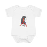 4th of July Lucy Infant Baby Rib Bodysuit