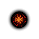 Orange Star Kiss-Cut Stickers