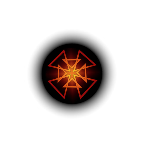 Orange Star Kiss-Cut Stickers