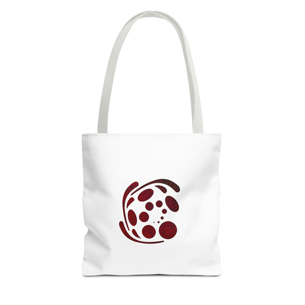 Spiral Red Tote Bag