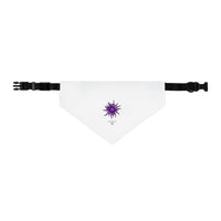 The Creative Art Series: Purple Sun Pet Bandana Collar