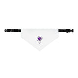 The Creative Art Series: Purple Sun Pet Bandana Collar