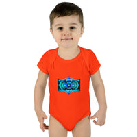 Classic Blue Infant Baby Rib Bodysuit