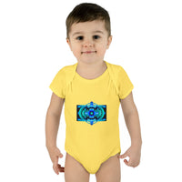 Classic Blue Infant Baby Rib Bodysuit