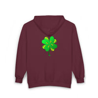 Clover Unisex Heavy Blend™ Full Zip Hooded Sweatshirt