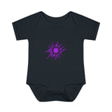 Purple Sun Infant Baby Rib Bodysuit