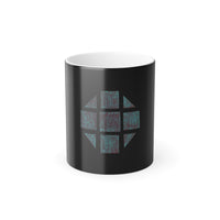 Teal Hex Color Morphing Mug, 11oz