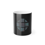 Teal Hex Color Morphing Mug, 11oz