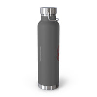 Spiral Red Copper Vacuum Insulated Bottle, 22oz