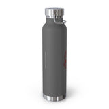 Spiral Red Copper Vacuum Insulated Bottle, 22oz