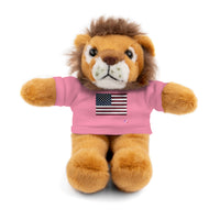 American Flag Stuffed Animals with Tee