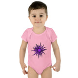 Purple Sun Infant Baby Rib Bodysuit