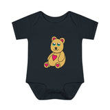 Peri Bear Infant Baby Rib Bodysuit