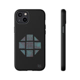 The Creative Art Series: Teal Hex Tough Cases