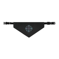 The Creative Art Series: Teal Hex Pet Bandana Collar