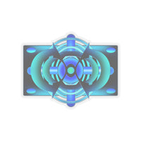 Classic Blue Kiss-Cut Stickers