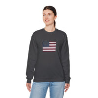 American Flag Unisex Heavy Blend™ Crewneck Sweatshirt