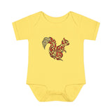 Squirrel Infant Baby Rib Bodysuit