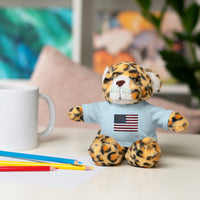 American Flag Stuffed Animals with Tee