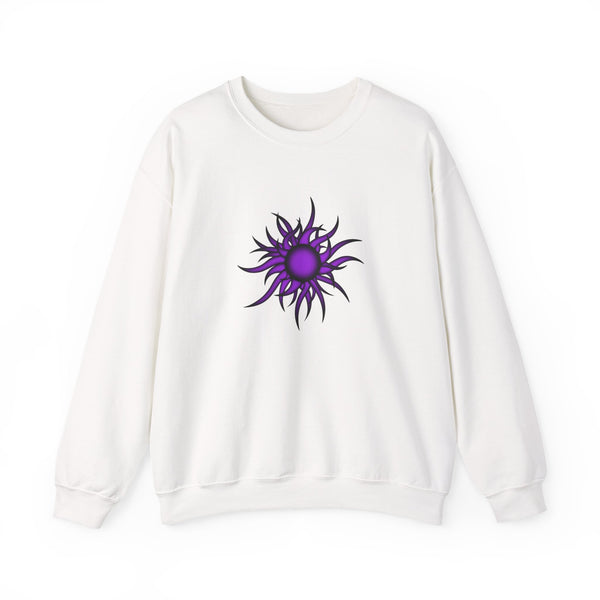 Purple Sun Unisex Heavy Blend™ Crewneck Sweatshirt