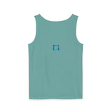 Classic Blue Unisex Garment-Dyed Tank Top