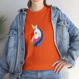 Lily the Unicorn Unisex Heavy Cotton Tee
