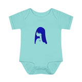 Blue Lucy Infant Baby Rib Bodysuit