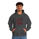 Spiral Red Unisex Heavy Blend™ Hooded Sweatshirt