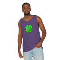Clover Unisex Garment-Dyed Tank Top