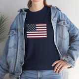 American Flag Unisex Heavy Cotton Tee