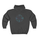 Teal Hex Unisex Heavy Blend™ Full Zip Hooded Sweatshirt