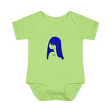Blue Lucy Infant Baby Rib Bodysuit