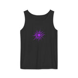 Purple Sun Unisex Garment-Dyed Tank Top