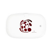 The Creative Art Series: Spiral Red  UV Phone Sanitizer and Wireless Charging Pad