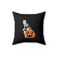 Frank and Penelope Spun Polyester Square Pillow