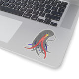 4th of July Lucy Kiss-Cut Stickers