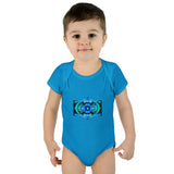 Classic Blue Infant Baby Rib Bodysuit