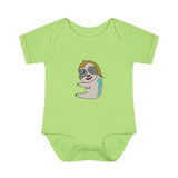 Sandy thw Sloth Infant Baby Rib Bodysuit