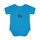 Purple Sun Infant Baby Rib Bodysuit