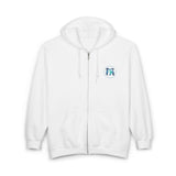 Classic Blue Unisex Heavy Blend™ Full Zip Hooded Sweatshirt