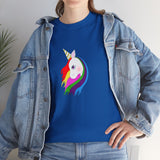 Lily the Unicorn Unisex Heavy Cotton Tee