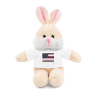 American Flag Stuffed Animals with Tee