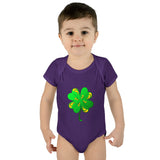 Clover Infant Baby Rib Bodysuit