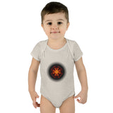 Orange Star Infant Baby Rib Bodysuit