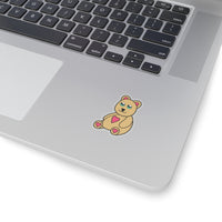 Peri Bear Kiss-Cut Stickers
