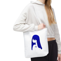 Blue Lucy Tote Bag