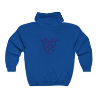 Emblem Unisex Heavy Blend™ Full Zip Hooded Sweatshirt